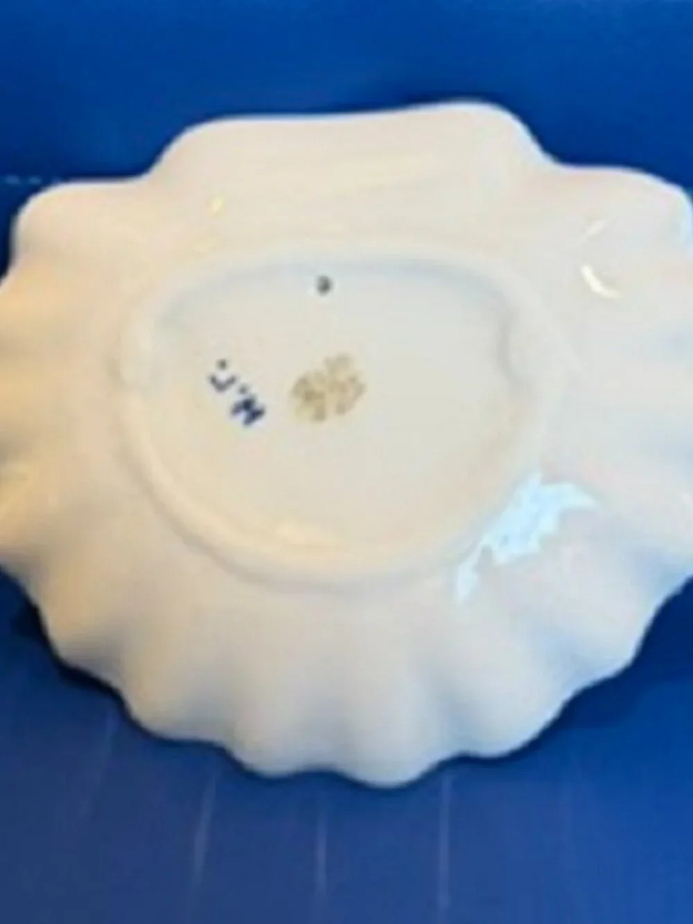 NEW Hand-Painted Porcelain Serving Plate 'Butterfly' Signed Unique Impor…